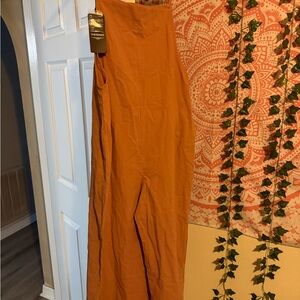 Yesno Orange Jumpsuit